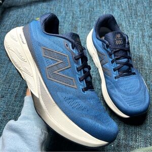 New Balance Fresh Foam x 880v15 Running Shoes in Sea Stone Navy Men's 11.5 WIDE